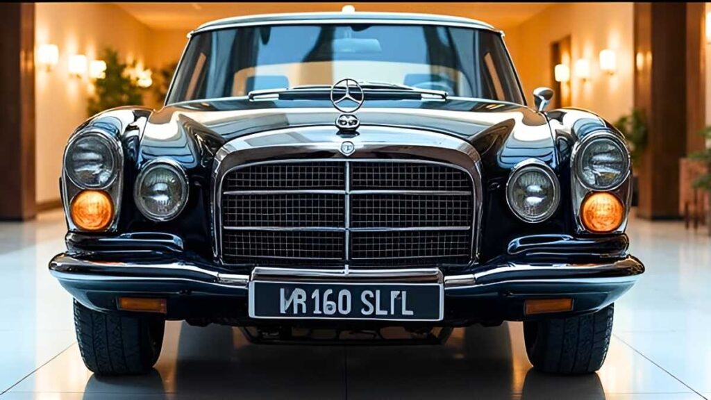 Mercedes Benz 300 SEL 1970 El sedán que representa la elegancia y potencia de la vieja escuela